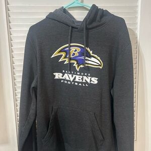 Baltimore Ravens gray Hoodie with Team Logo